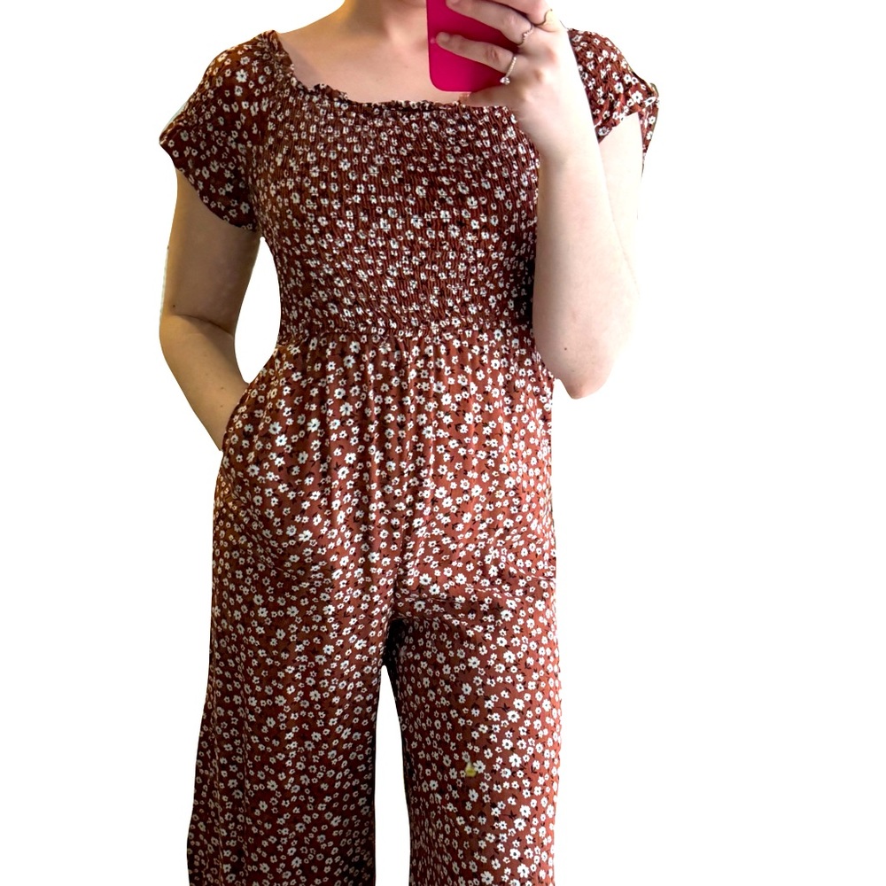 FLORAL JUMPSUIT/ROMPER